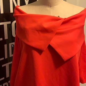 ASOS maternity off shoulder dress